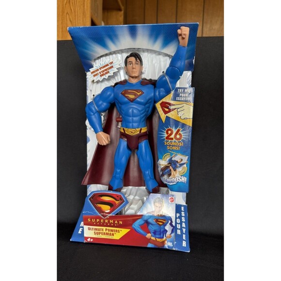 Superman Returns Ultimate Powers Superman Mattel 2006 - Picture 2 of 8